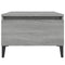 vidaXL Side Table Grey Sonoma 50x46x35 cm Engineered Wood