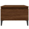 vidaXL Side Table Brown Oak 50x46x35 cm Engineered Wood