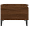 vidaXL Side Table Brown Oak 50x46x35 cm Engineered Wood