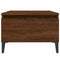 vidaXL Side Tables 2 pcs Brown Oak 50x46x35 cm Engineered Wood