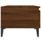 vidaXL Side Tables 2 pcs Brown Oak 50x46x35 cm Engineered Wood