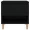 vidaXL Bedside Tables 2 pcs Black 50x46x50 Engineered Wood