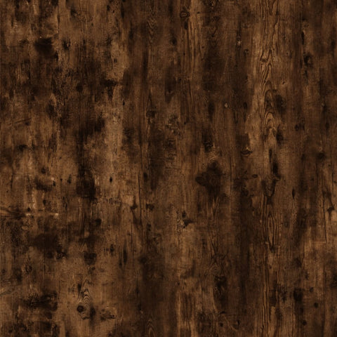 vidaXL Bedside Table Smoked Oak 50x46x50 Engineered Wood