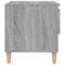 vidaXL Bedside Table Grey Sonoma 50x46x50 Engineered Wood