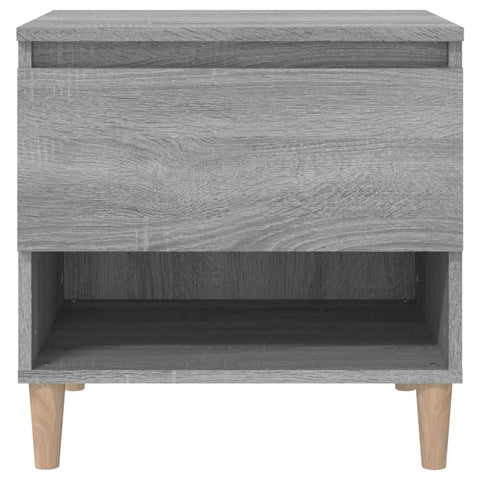 vidaXL Bedside Tables 2 pcs Grey Sonoma 50x46x50 Engineered Wood