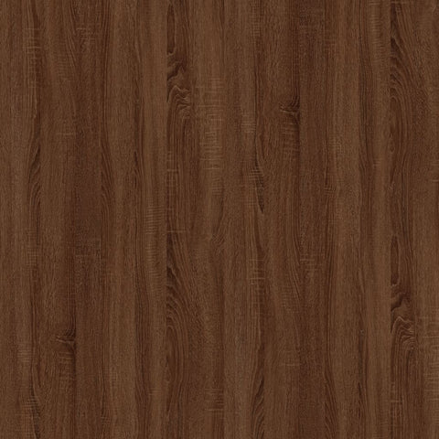 vidaXL Bedside Table Brown Oak 50x46x50 Engineered Wood