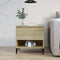 vidaXL Side Table Sonoma Oak 50x46x50 cm Engineered Wood