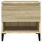 vidaXL Side Tables 2 pcs Sonoma Oak 50x46x50 cm Engineered Wood