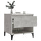 vidaXL Side Table Concrete Grey 50x46x50 cm Engineered Wood