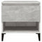 vidaXL Side Table Concrete Grey 50x46x50 cm Engineered Wood