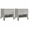 vidaXL Side Tables 2 pcs Concrete Grey 50x46x50 cm Engineered Wood