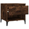 vidaXL Side Table Smoked Oak 50x46x50 cm Engineered Wood