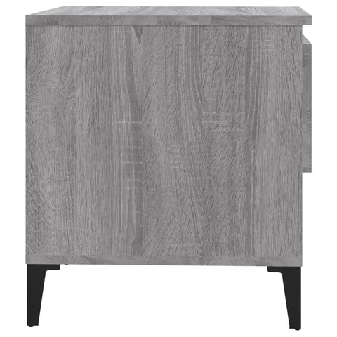 vidaXL Side Tables 2 pcs Grey Sonoma 50x46x50 cm Engineered Wood