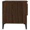 vidaXL Side Table Brown Oak 50x46x50 cm Engineered Wood