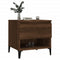 vidaXL Side Tables 2 pcs Brown Oak 50x46x50 cm Engineered Wood
