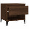 vidaXL Side Tables 2 pcs Brown Oak 50x46x50 cm Engineered Wood
