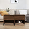 vidaXL Side Tables 2 pcs Brown Oak 50x46x50 cm Engineered Wood