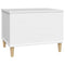 vidaXL Coffee Table White 60x44.5x45 cm Engineered Wood