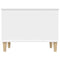 vidaXL Coffee Table White 60x44.5x45 cm Engineered Wood