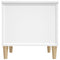 vidaXL Coffee Table White 60x44.5x45 cm Engineered Wood