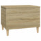 vidaXL Coffee Table Sonoma Oak 60x44.5x45 cm Engineered Wood