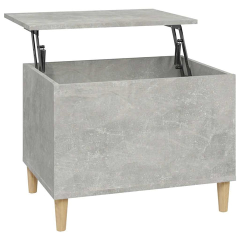 vidaXL Coffee Table Concrete Grey 60x44.5x45 cm Engineered Wood