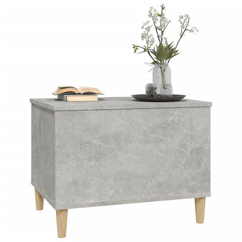 vidaXL Coffee Table Concrete Grey 60x44.5x45 cm Engineered Wood