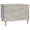vidaXL Coffee Table Concrete Grey 60x44.5x45 cm Engineered Wood