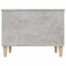 vidaXL Coffee Table Concrete Grey 60x44.5x45 cm Engineered Wood