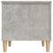 vidaXL Coffee Table Concrete Grey 60x44.5x45 cm Engineered Wood