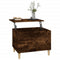 vidaXL Coffee Table Smoked Oak 60x44.5x45 cm Engineered Wood