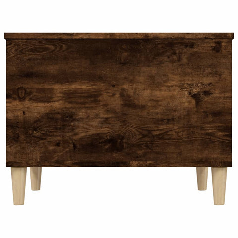 vidaXL Coffee Table Smoked Oak 60x44.5x45 cm Engineered Wood