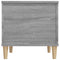 vidaXL Coffee Table Grey Sonoma 60x44.5x45 cm Engineered Wood