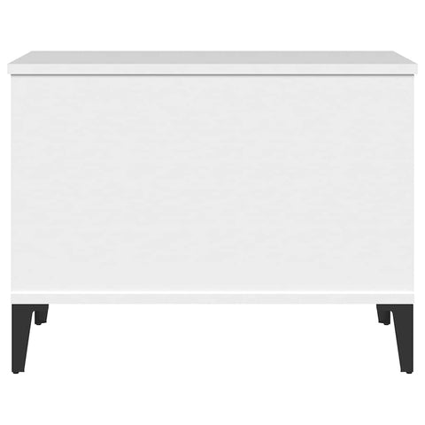 vidaXL Coffee Table White 60x44.5x45 cm Engineered Wood