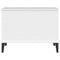 vidaXL Coffee Table White 60x44.5x45 cm Engineered Wood