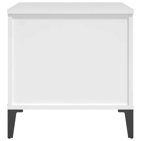vidaXL Coffee Table White 60x44.5x45 cm Engineered Wood