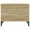 vidaXL Coffee Table Sonoma Oak 60x44.5x45 cm Engineered Wood