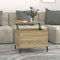 vidaXL Coffee Table Sonoma Oak 60x44.5x45 cm Engineered Wood