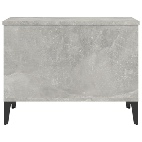 vidaXL Coffee Table Concrete Grey 60x44.5x45 cm Engineered Wood