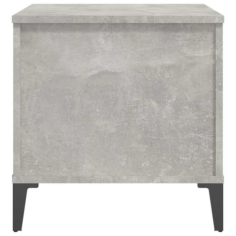 vidaXL Coffee Table Concrete Grey 60x44.5x45 cm Engineered Wood