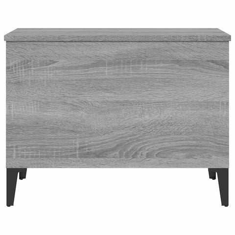 vidaXL Coffee Table Grey Sonoma 60x44.5x45 cm Engineered Wood