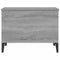 vidaXL Coffee Table Grey Sonoma 60x44.5x45 cm Engineered Wood
