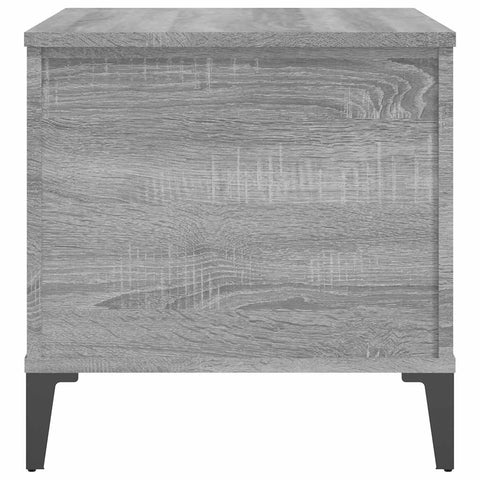 vidaXL Coffee Table Grey Sonoma 60x44.5x45 cm Engineered Wood