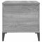 vidaXL Coffee Table Grey Sonoma 60x44.5x45 cm Engineered Wood