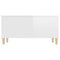 vidaXL Coffee Table High Gloss White 90x44.5x45 cm Engineered Wood