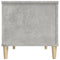 vidaXL Coffee Table Concrete Grey 90x44.5x45 cm Engineered Wood