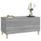 vidaXL Coffee Table Grey Sonoma 90x44.5x45 cm Engineered Wood