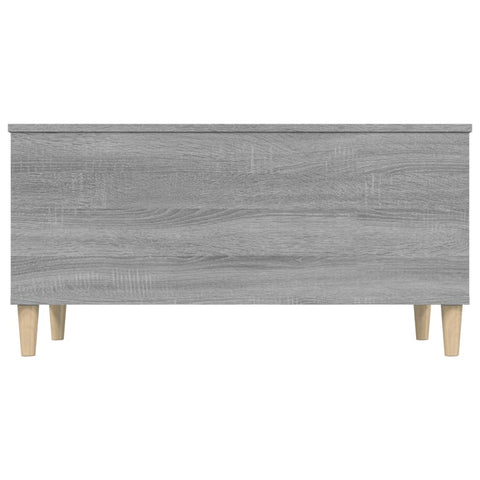 vidaXL Coffee Table Grey Sonoma 90x44.5x45 cm Engineered Wood