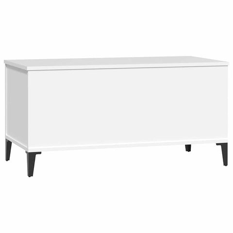vidaXL Coffee Table White 90x44.5x45 cm Engineered Wood