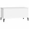 vidaXL Coffee Table White 90x44.5x45 cm Engineered Wood